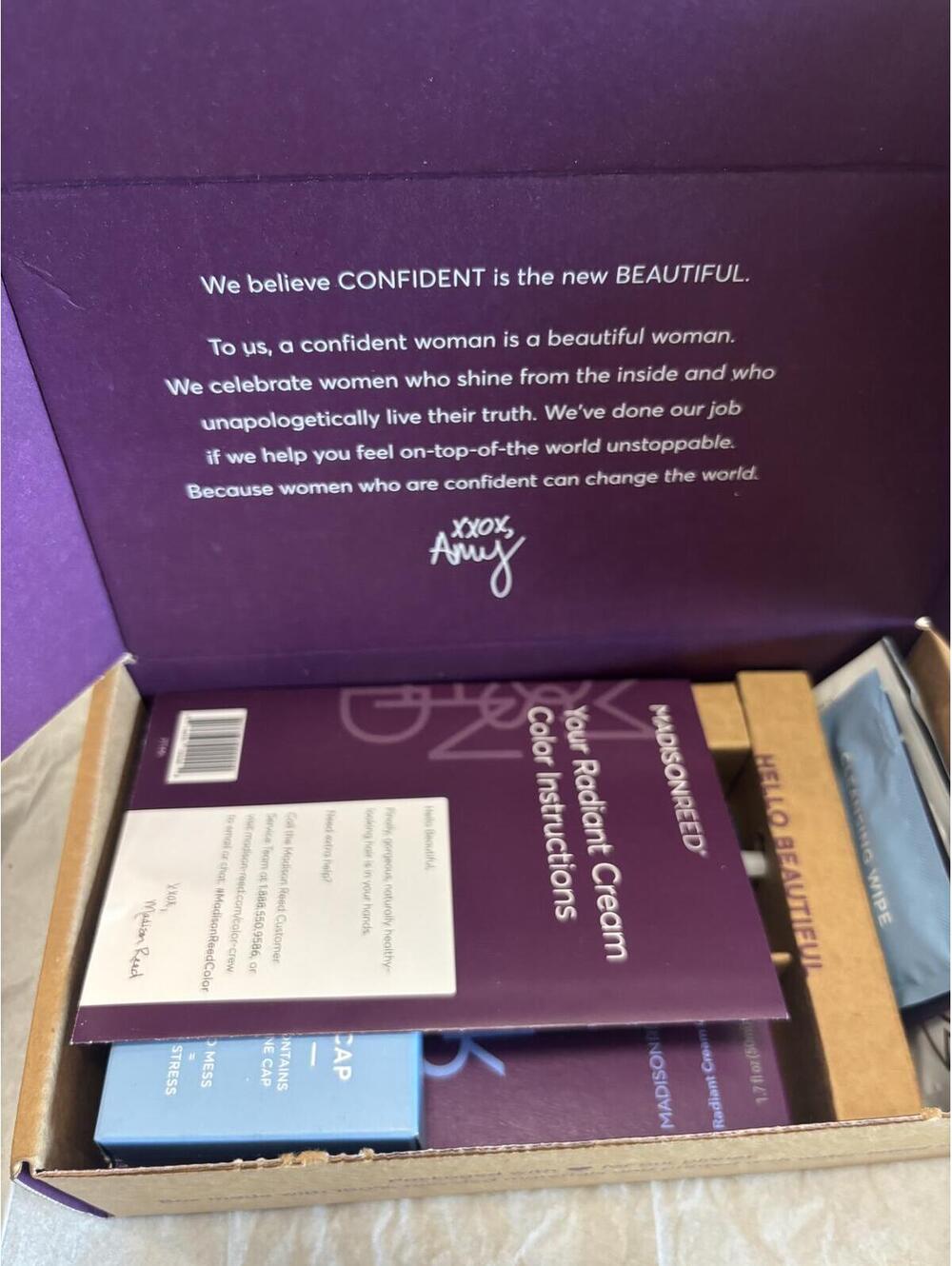Madison Reed Radiant Cream Hair Color Kit Volterra Amethyst 4VR